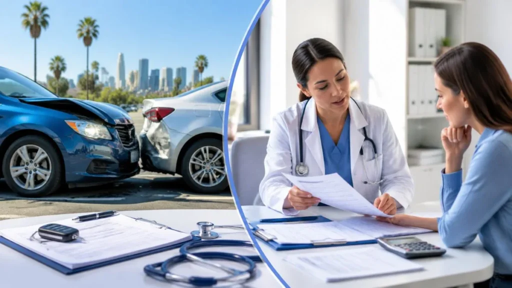 Health insurance coverage after a car accident in California