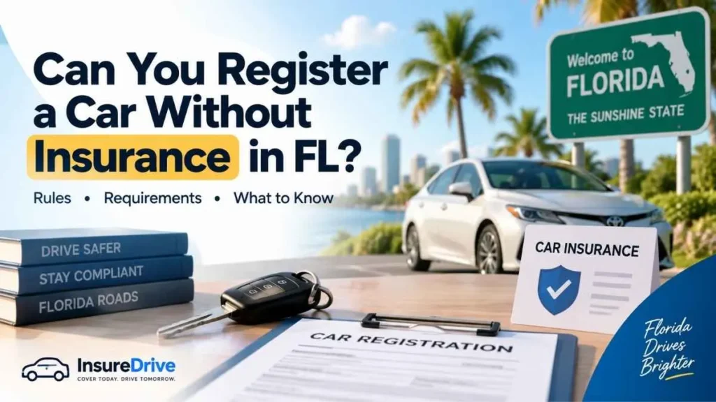 Can you register a car without insurance in Florida