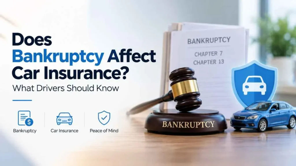Does bankruptcy affect car insurance? Chapter 7 and Chapter 13 bankruptcy and car insurance