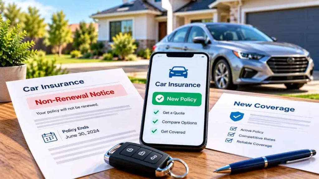 How to get car insurance after non-renewal with car insurance documents and new coverage