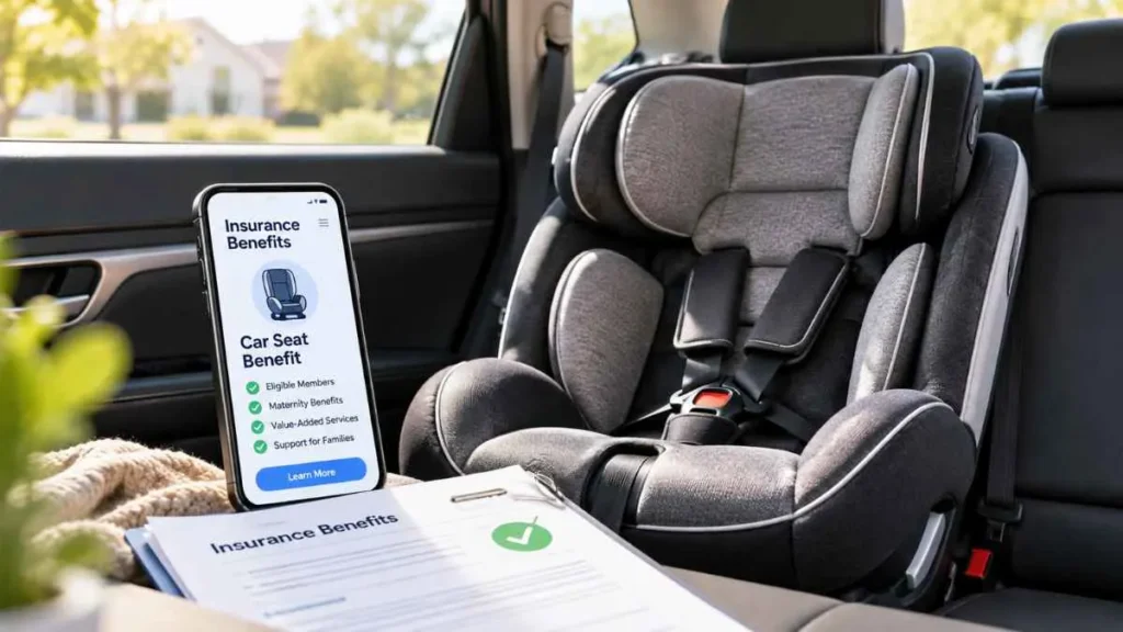 How to get a free car seat through insurance