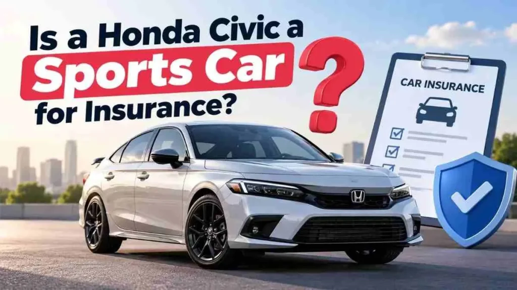 Is a Honda Civic considered a sports car for insurance